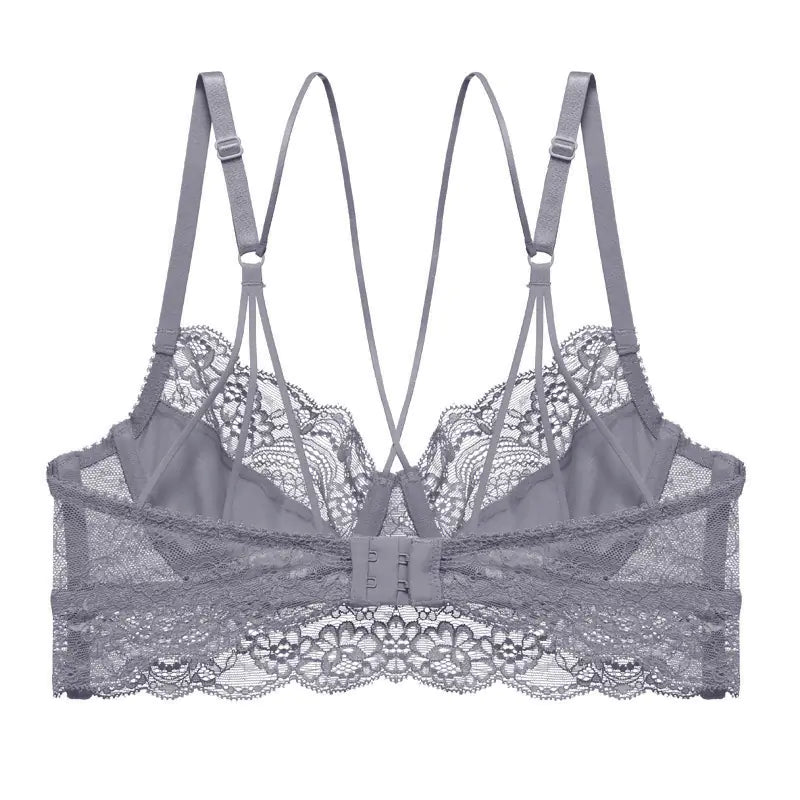 Lightweight seamless women’s bra set black color – USA sizes