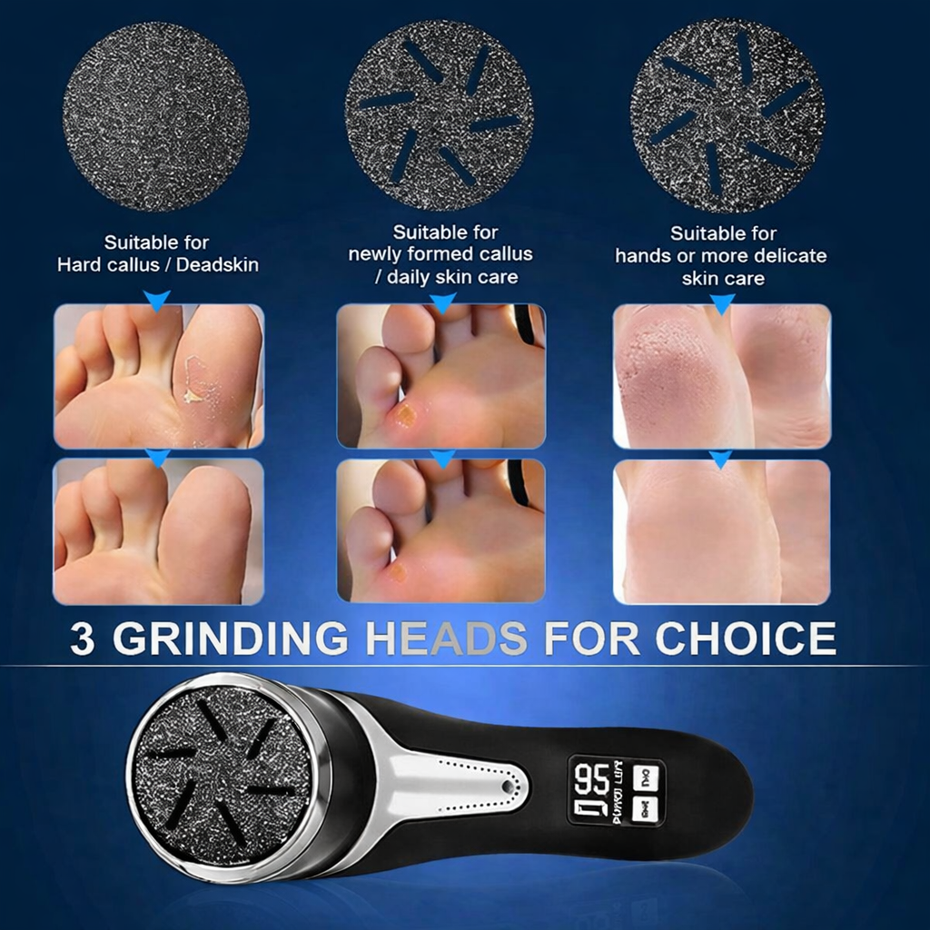 electric foot callus remover for smooth feet